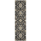 Machine Washable Indoor/ Outdoor Traditional KashanChantille Rug