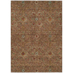 Machine Washable Indoor/ Outdoor Traditional Persian Chantille Rug