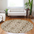 Machine Washable Indoor/ Outdoor Traditional Persian Chantille Rug