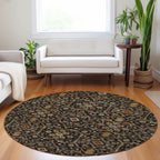Machine Washable Indoor/ Outdoor Traditional Persian Chantille Rug