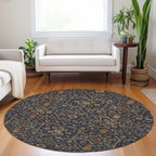 Machine Washable Indoor/ Outdoor Traditional Persian Chantille Rug