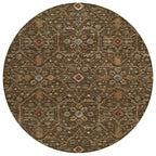 Machine Washable Indoor/ Outdoor Traditional Persian Chantille Rug