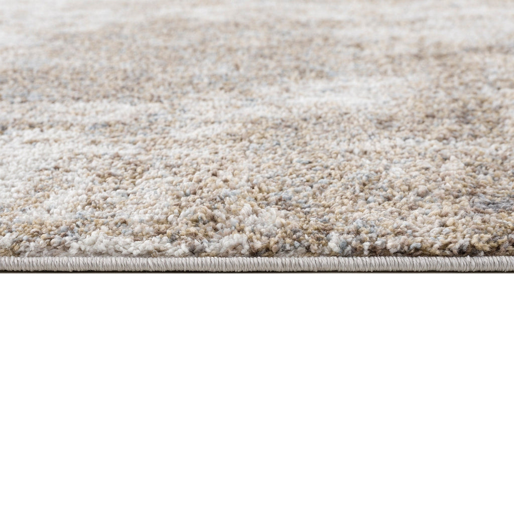 Madison Park Alexandria Grey/ Cream Cozy Shag Abstract Area Rug