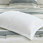 Madison Park Anchorage 8 Piece Printed Seersucker Comforter and Quilt Set Collection