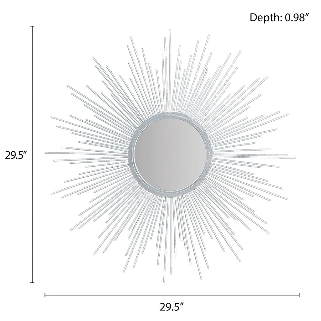 Madison Park Fiore Sunburst Wall Decor Mirror