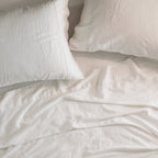 Madison Park Linen Blend 4PC Sheet Set