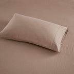 Madison Park Linen Blend 4PC Sheet Set