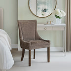 Madison Park Signature Ultra Upholstered Dining Side Chairs With Wood Legs (Set of 2) - N/A