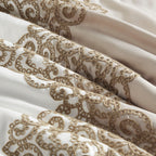 Madison Park Vera 8 Piece Embroidered Microfiber Comforter Set