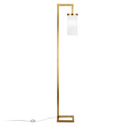 Malva 67.75 Tall Floor Lamp with Glass Shade - 11 Wide