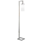 Malva 67.75 Tall Floor Lamp with Glass Shade - 11 Wide