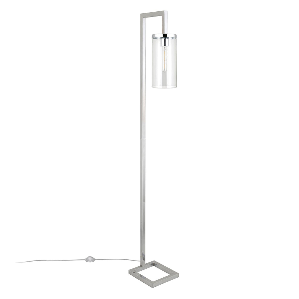 Malva 67.75 Tall Floor Lamp with Glass Shade - 11 Wide