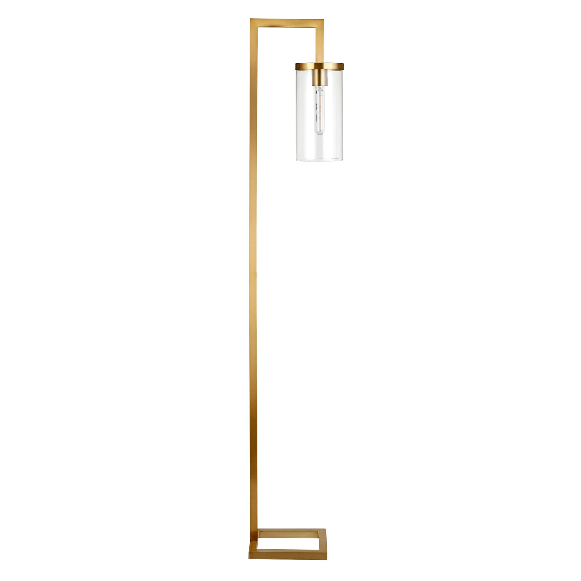 Malva 67.75 Tall Floor Lamp with Glass Shade - 11 Wide