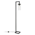 Malva 67.75 Tall Floor Lamp with Glass Shade - 11 Wide