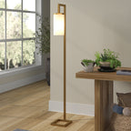 Malva 67.75 Tall Floor Lamp with Glass Shade - 11 Wide