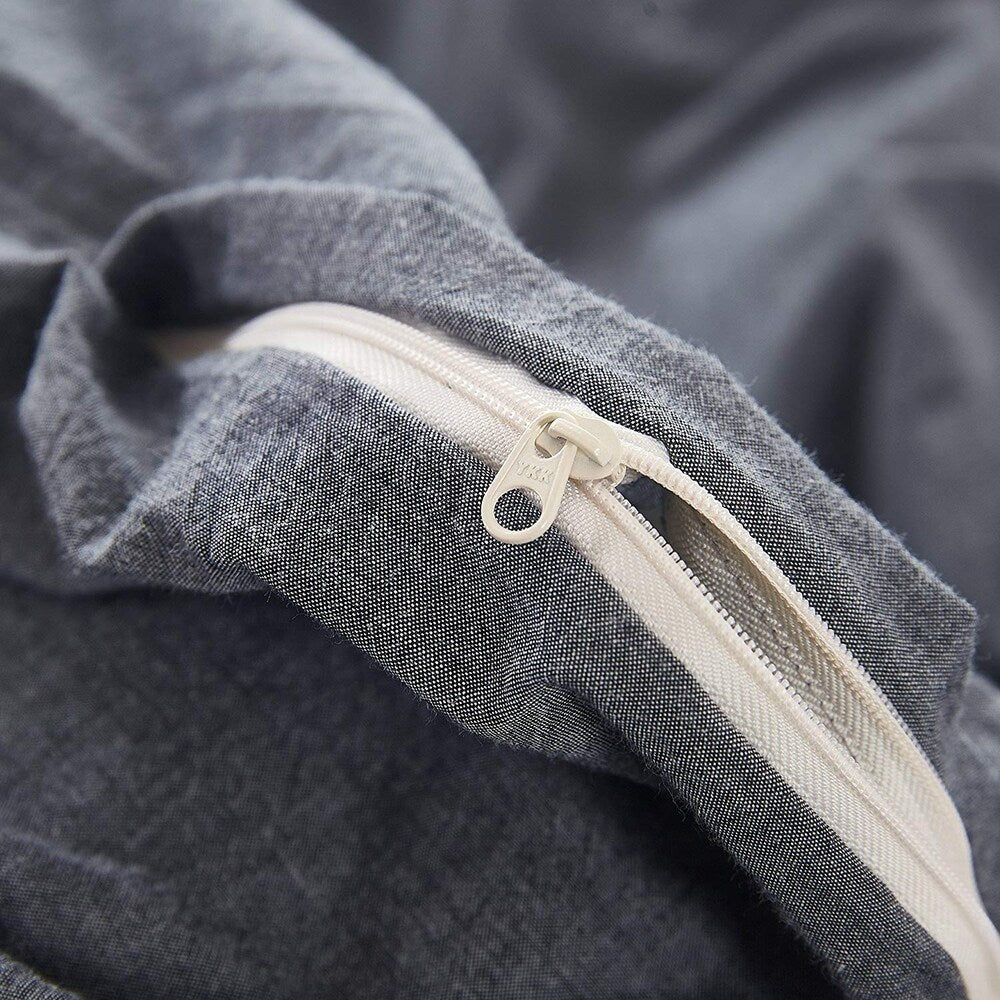 Carson Carrington Gradersta 3-piece Cotton Duvet Cover Set