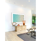 Marmont Hill - 'Fun at the Beach' Framed Painting Print - Multi-Color