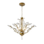 Maxax 4 - Light Unique Classic / Traditional Chandelier with Crystal Accents
