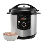Megachef 12-quart Steel Digital 15-preset Pressure Cooker