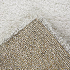 Merril Mid-century Modern Color Block Shag Area Rug