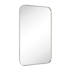 TEHOME Mid-Century Modern Chic Metal Rounded Wall Mirrors
