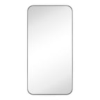 TEHOME Mid-Century Modern Chic Metal Rounded Wall Mirrors