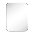 TEHOME Mid-Century Modern Chic Metal Rounded Wall Mirrors