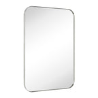 TEHOME Mid-Century Modern Chic Metal Rounded Wall Mirrors