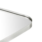 TEHOME Mid-Century Modern Chic Metal Rounded Wall Mirrors