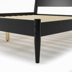 Mid-Century Panel Bed