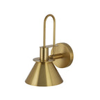 Mid-century Modern 1-Light Cone Wall Sconce - 7in Bedroom Light