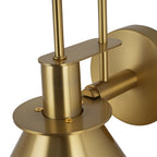 Mid-century Modern 1-Light Cone Wall Sconce - 7in Bedroom Light
