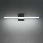 Minimalist Chrome Dimmable LED Linear Vanity Light
