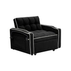 Modern 70.86 3 in 1 Single Convertible Sofa Bed with Adjustable Back and USB Charging Port for Living Room