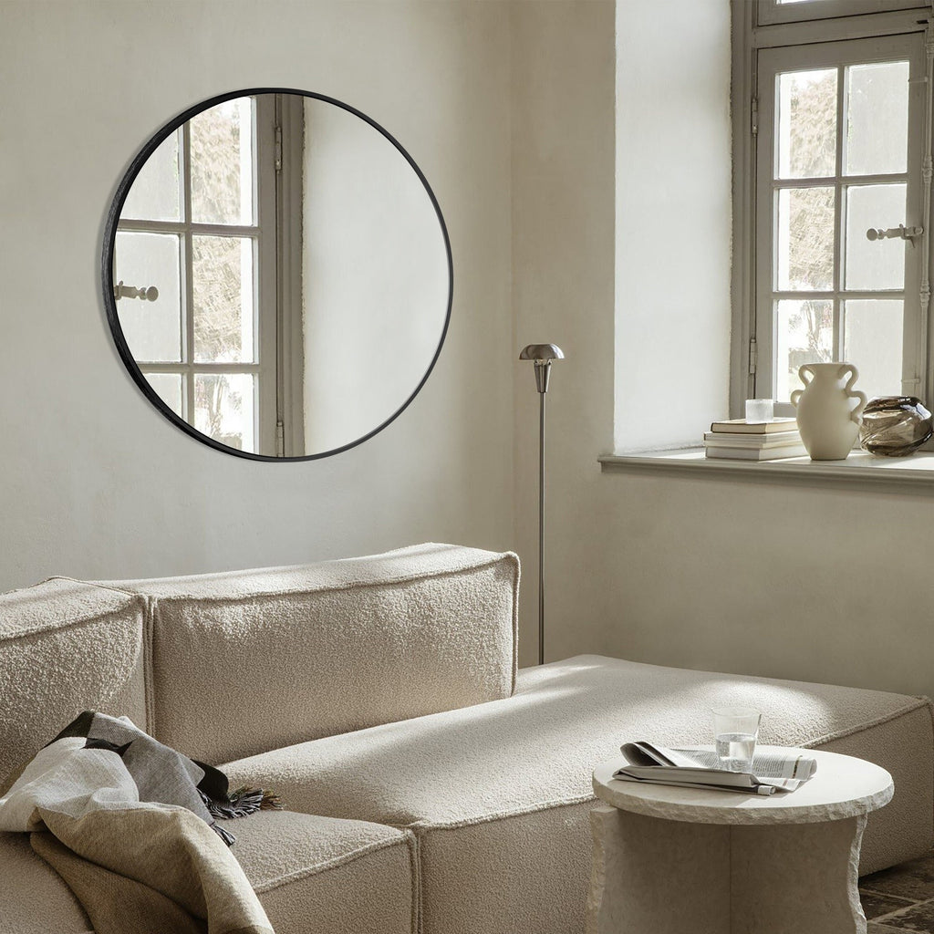 Modern Bathroom Wall Mounted Round Vanity Mirror