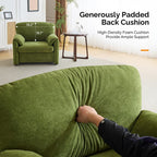 Modern Elephant Ears Armchair Accent Sofa Comfortable Seating for Living Room & Bedroom