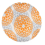 World Rug Gallery Modern Floral Circles Area Rug