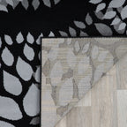 World Rug Gallery Modern Floral Circles Area Rug