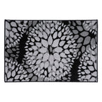 World Rug Gallery Modern Floral Circles Area Rug