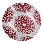 World Rug Gallery Modern Floral Circles Area Rug