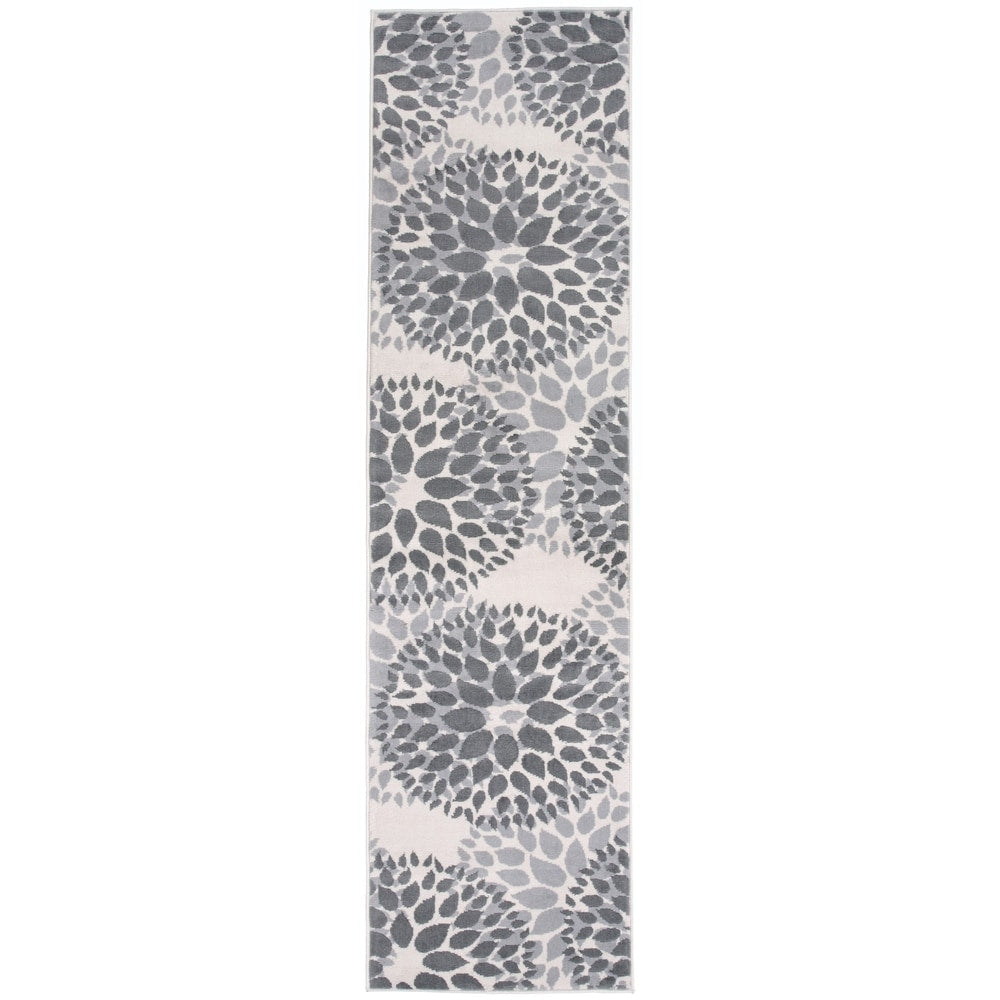 World Rug Gallery Modern Floral Circles Area Rug