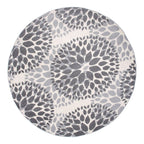 World Rug Gallery Modern Floral Circles Area Rug