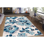 World Rug Gallery Modern Floral Design Area Rug