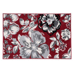 World Rug Gallery Modern Floral Design Area Rug