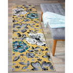 World Rug Gallery Modern Floral Design Area Rug