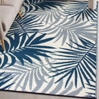 Modern Floral Reversible Plastic Outdoor Rugs