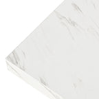 Modern Gold Console Sofa Table with Marbling Top for Entryway Hallway