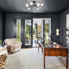 6 - Light Modern Metal 23.62'' Sputnik Semi-Flush Mount Ceiling Light