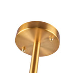 Black/ Gold Sputnik Semi Flush Mount Lamp Close to Ceiling Light Fixture for Living Room/ Kitchen/ Office/ Bedroom/ Foyer