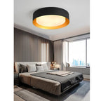 Modern Minimalist 2/3/5-Lights Metal Shaded Drum Flush Mount Ceiling Light